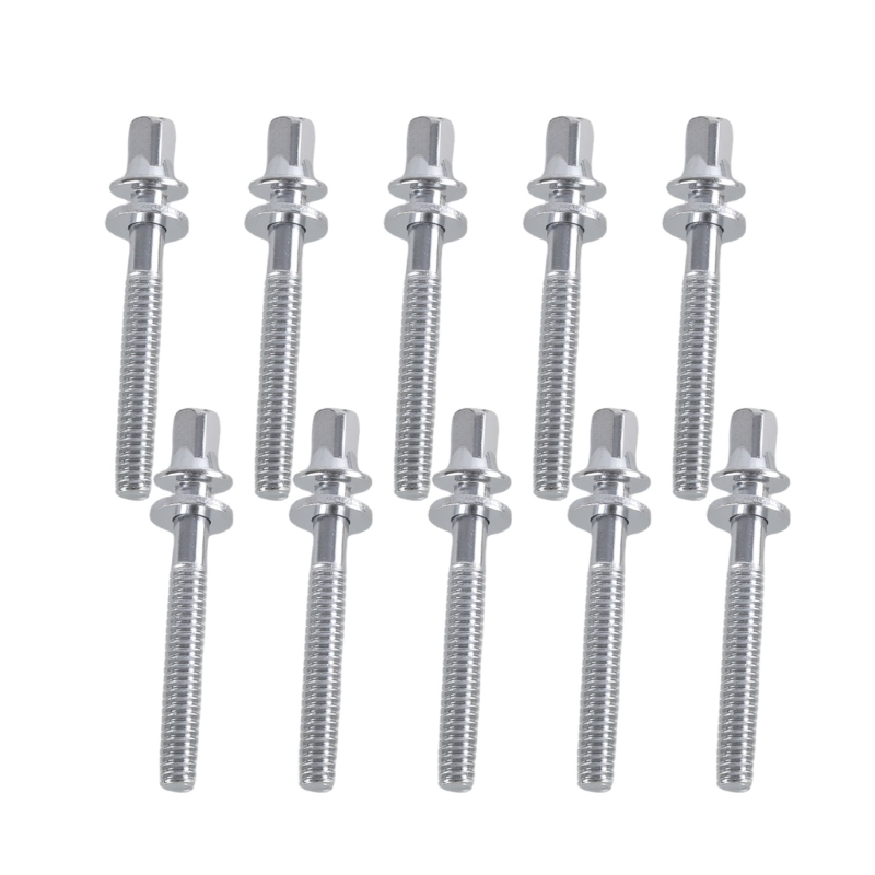 Picture Of Musical Instrument - 10 Stück Trommelschrauben mit Metallstruktur, geeignet