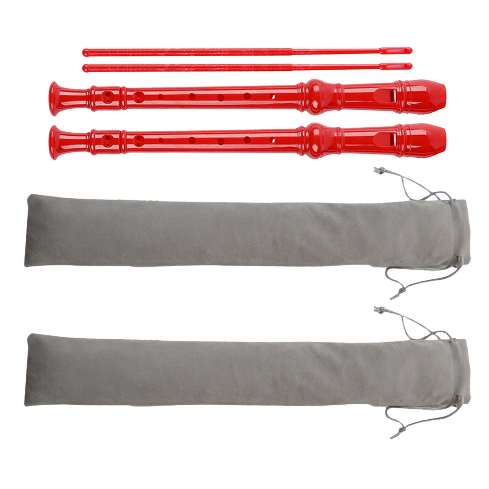 Soprano Recorder Plastic - 2 Sets Blasinstrumente für Kinder im