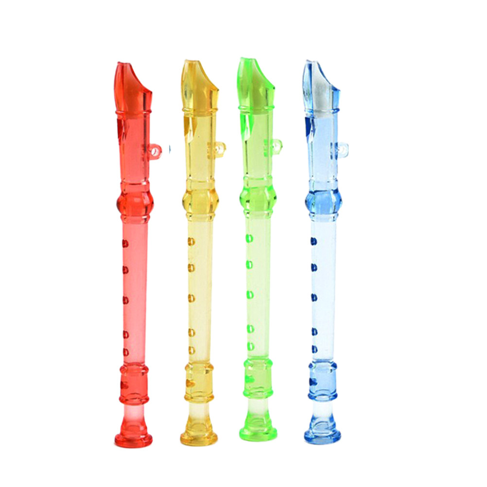Soprano Recorder Plastic - 12 Stück hochwertige Sopran-Blockflöten mit 8