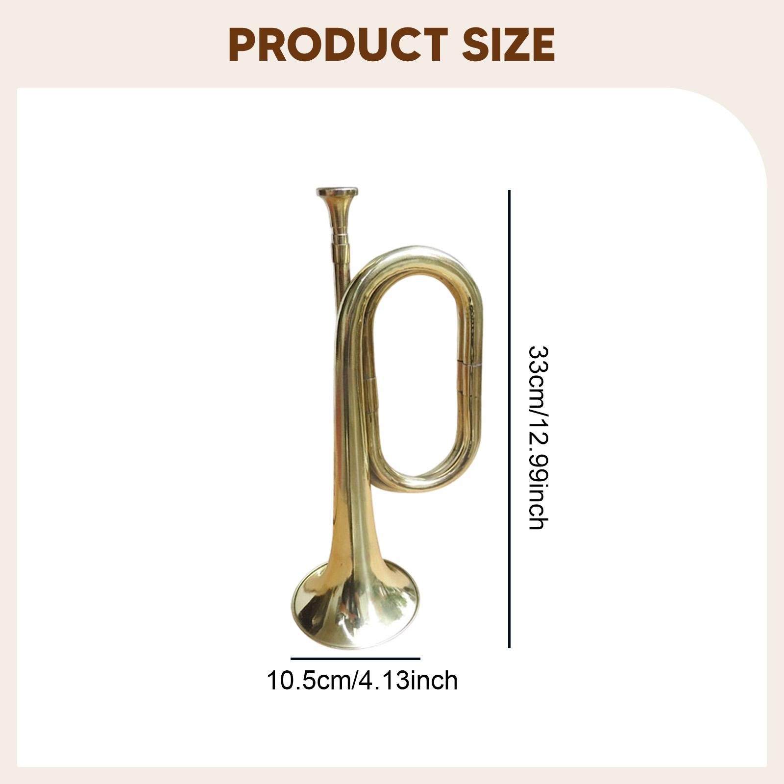 Trompeten-Bugle-Musikinstrumen – Musical Instrument Bugle Bewertung und Preis