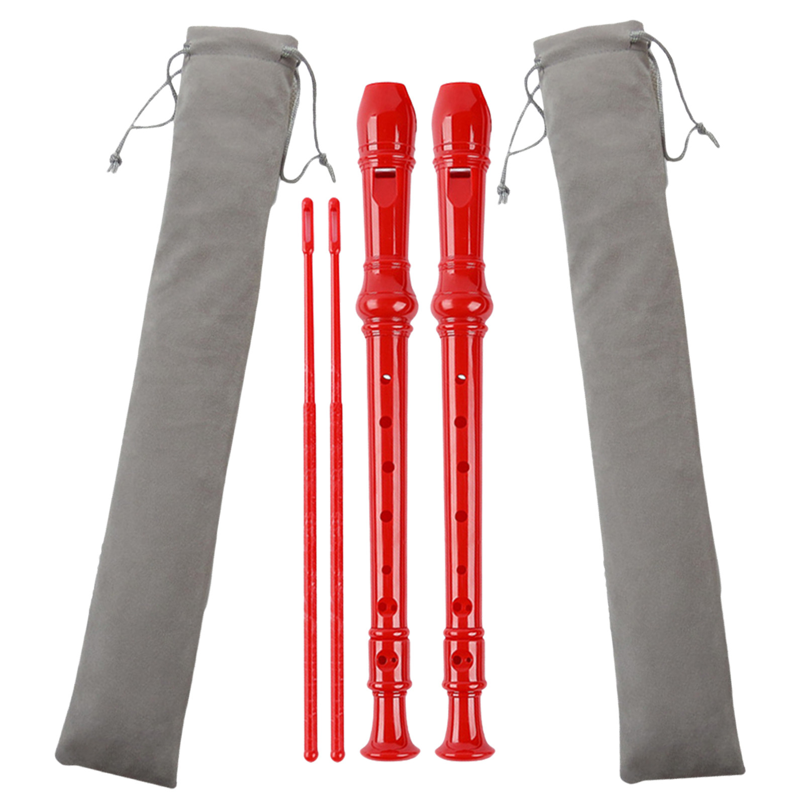 2 Sets Blasinstrumente für Kin – Soprano Recorder Plastic Bewertung und Preis