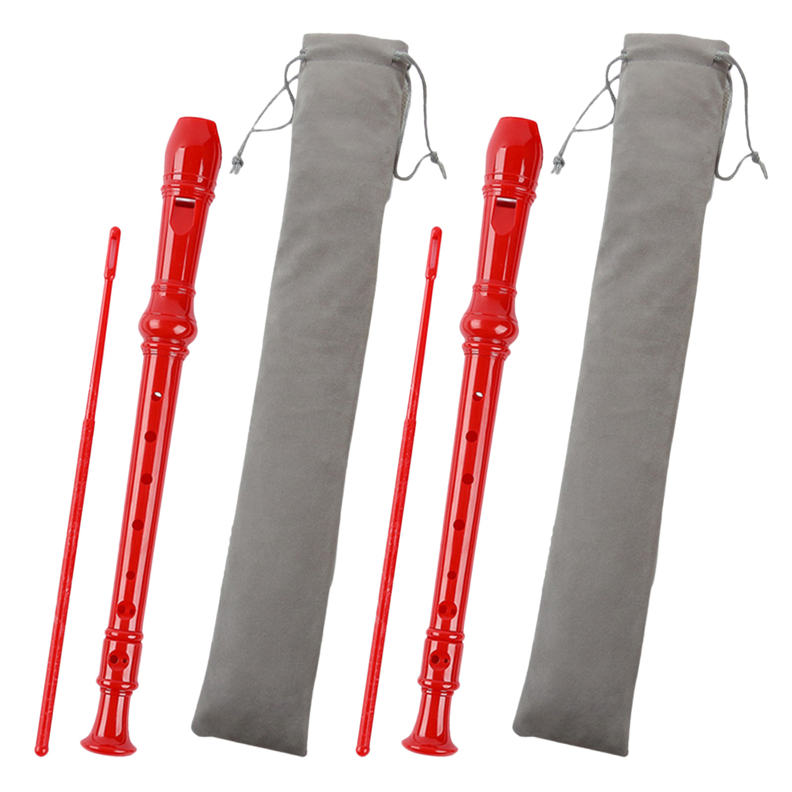 2 Sets Blasinstrumente für Kin – Soprano Recorder Plastic Bewertung und Preis