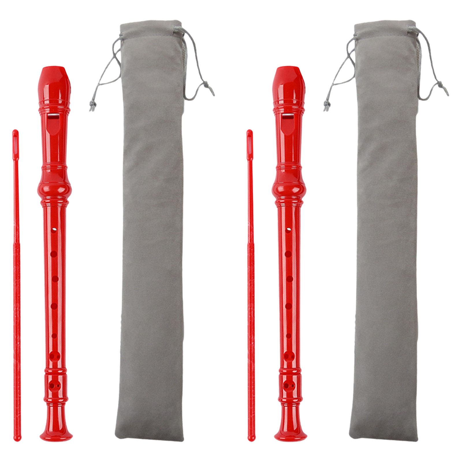 2 Sets Blasinstrumente für Kin – Soprano Recorder Plastic Bewertung und Preis