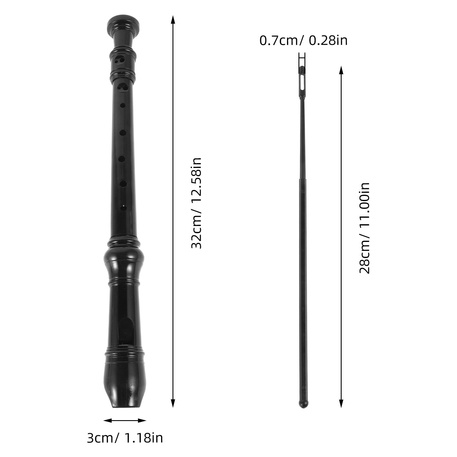 8-Loch-Sopranblockflöte, schwa – Soprano Recorder Plastic Bewertung und Preis