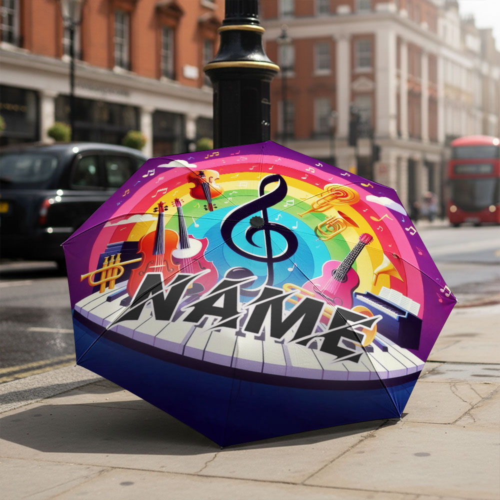 Regenschirm mit individuellem  – Musical Instrument And Names Bewertung und Preis